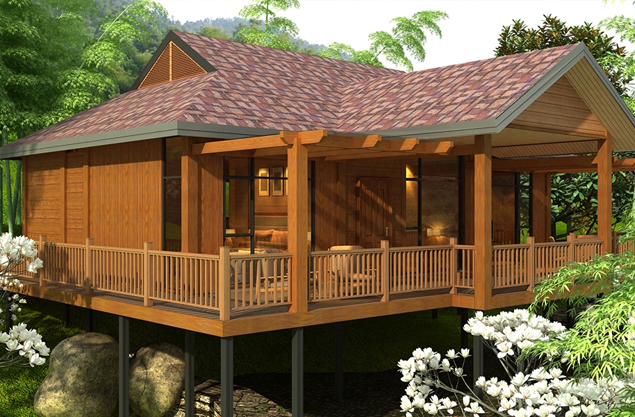 It turns out that the light steel villa is like this.