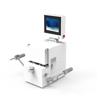 Self-adhesive automatic film labeling machine