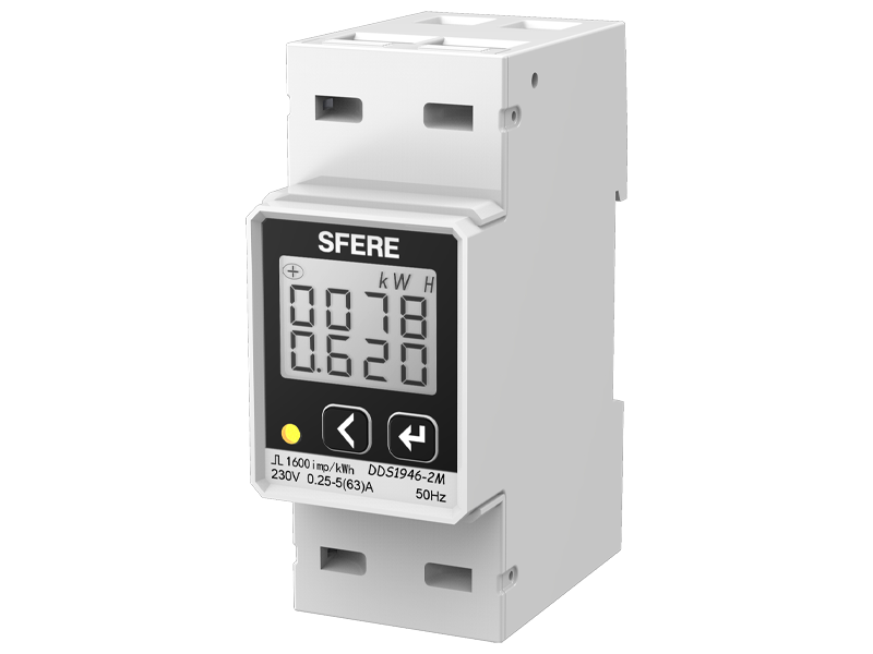 Charging pile AC guide rail meter
