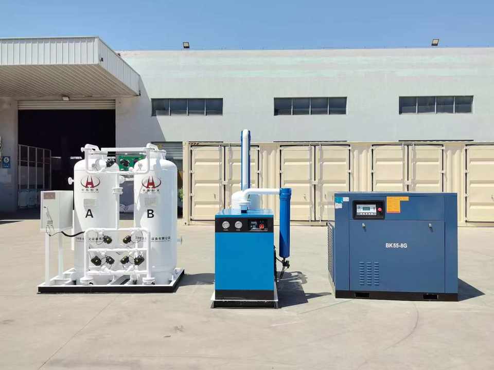 Medical Oxygen Concentrator System 95% Purity 1-200 Nm3/h Medical Oxygen Equipment CE ISO13485 ISO9001