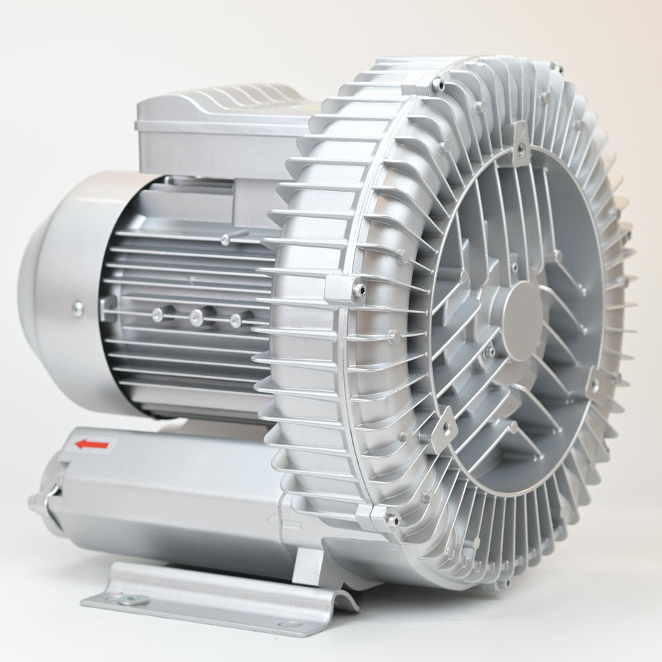 2.2kW single-phase side-flow blower 220V annular high-pressu
