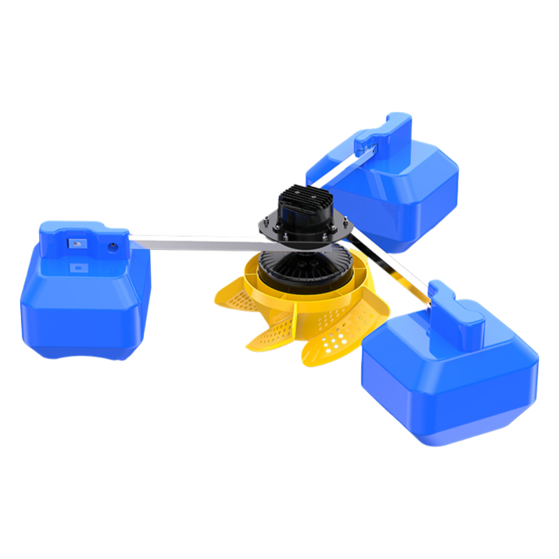 High-power automatic fish pond aerator, energy-saving 220V aerator pump, high-frequency water treatment equipment