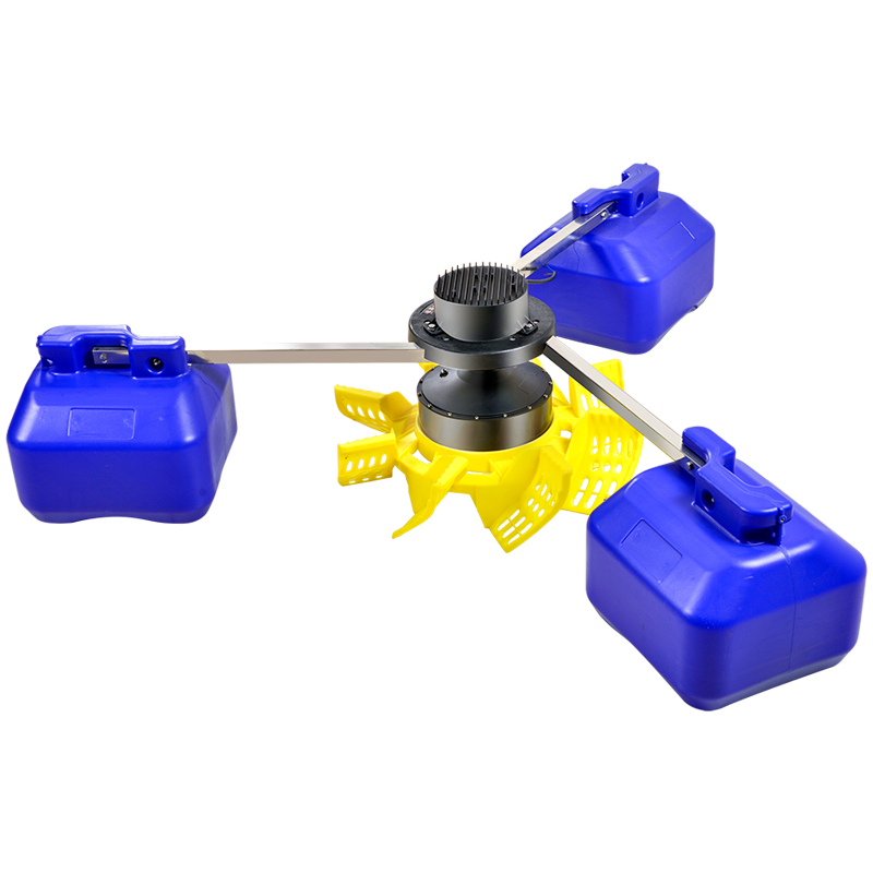 High-power automatic fish pond aerator, energy-saving 220V aerator pump, high-frequency water treatment equipment