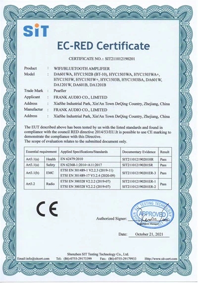 Certificate of Honor 5